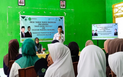 Hari Pertama Masuk Madrasah, MTsN 1 Kepulauan Selayar Gelar Tiga Agenda Strategis Sambut Tahun Ajaran Baru
